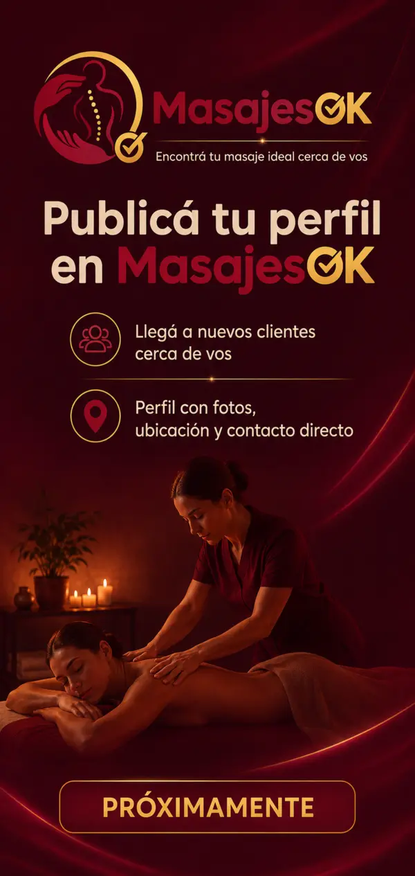 Publicá tu perfil en MasajesOK